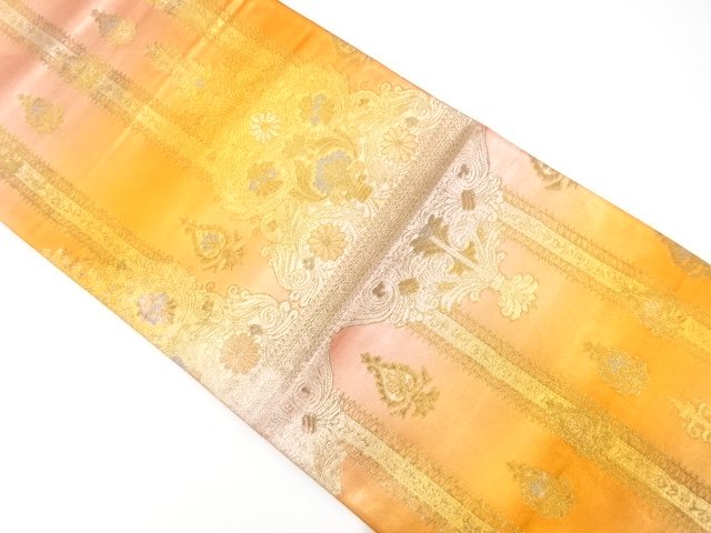 Japanese Kimono / Antique / Fukuro Obi Silk